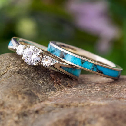 Turquoise Creative 2 - Piece Ring