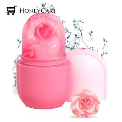 Face And Eye Ice Roller Cube Mold Pink Beauty & Personal Care