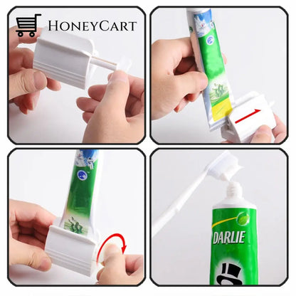 Facial Cleanser Toothpaste Squeeze Clip-On Household Device Lazy Tube Squeezer Press Bathroom