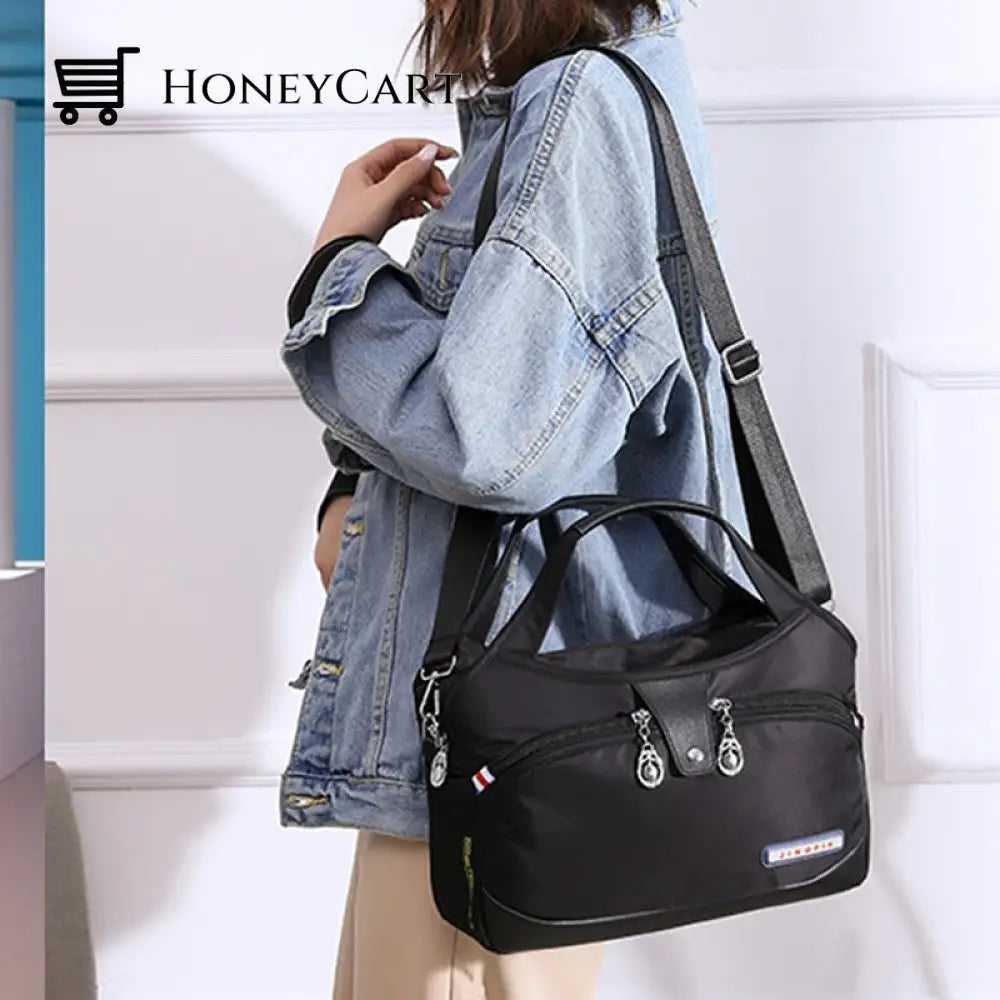 Fashion Anti-Theft Handbag Black