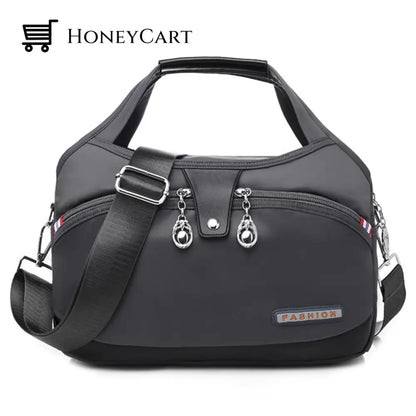 Fashion Anti-Theft Handbag Deep Gray