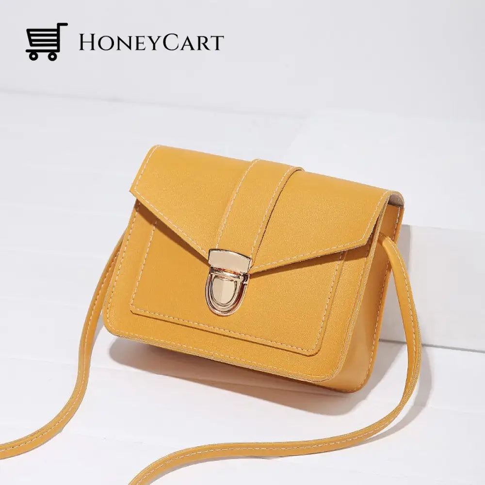 Fashion Crossbody Bag Yellow