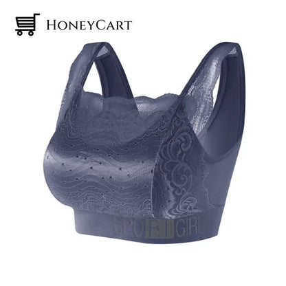 Fashion Sexy Lace Bralettes Navy / M Underwear