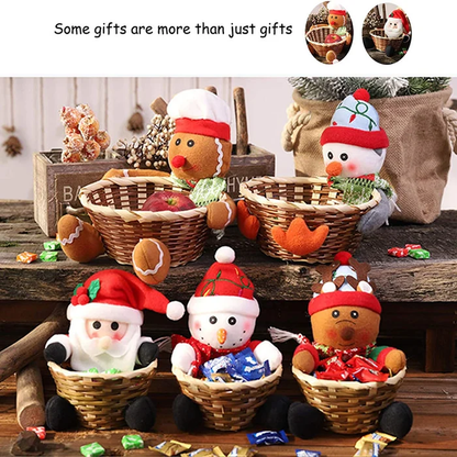 🍬Christmas Candy Woven Basket