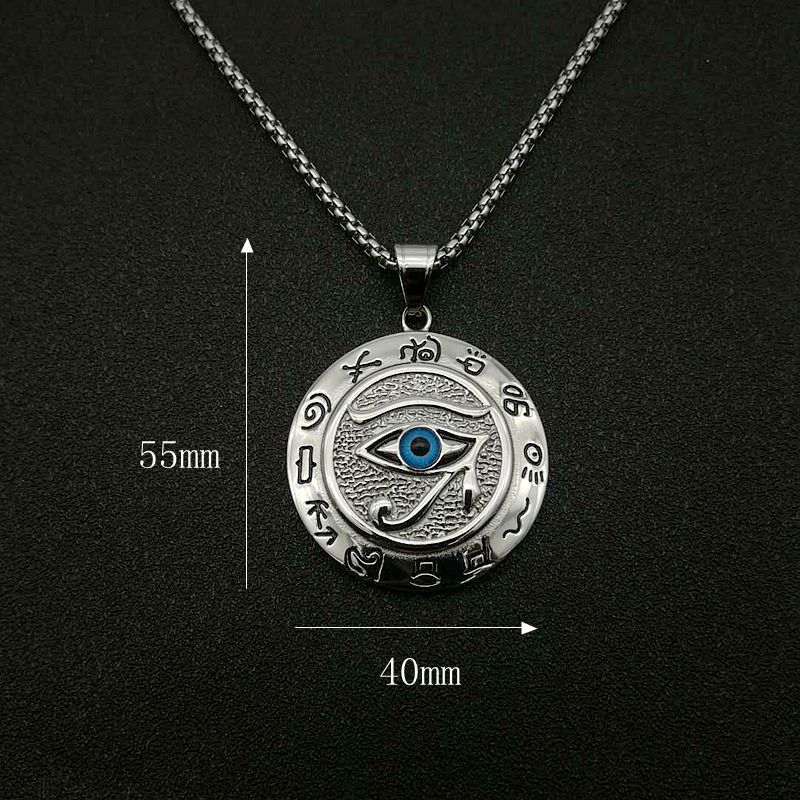 Eye of Horus Protection Necklace Pendant