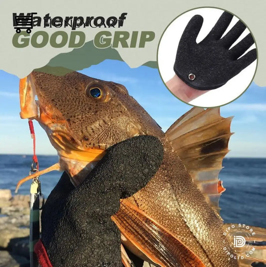 Dipo® Fishing Catching Gloves Non-Slip Fisherman Protect Hand Tools