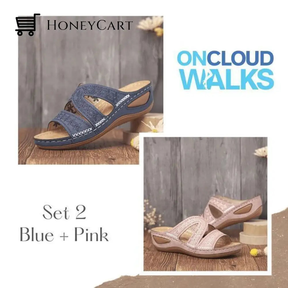 Fleekcomfy Premium Orthopedic Thick Platform Large Size Slipper Sandals Shoes &