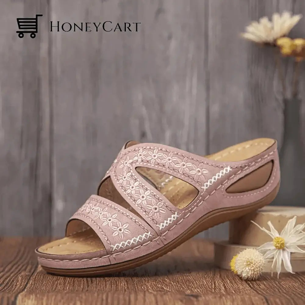 Fleekcomfy Premium Orthopedic Thick Platform Large Size Slipper Sandals Shoes &