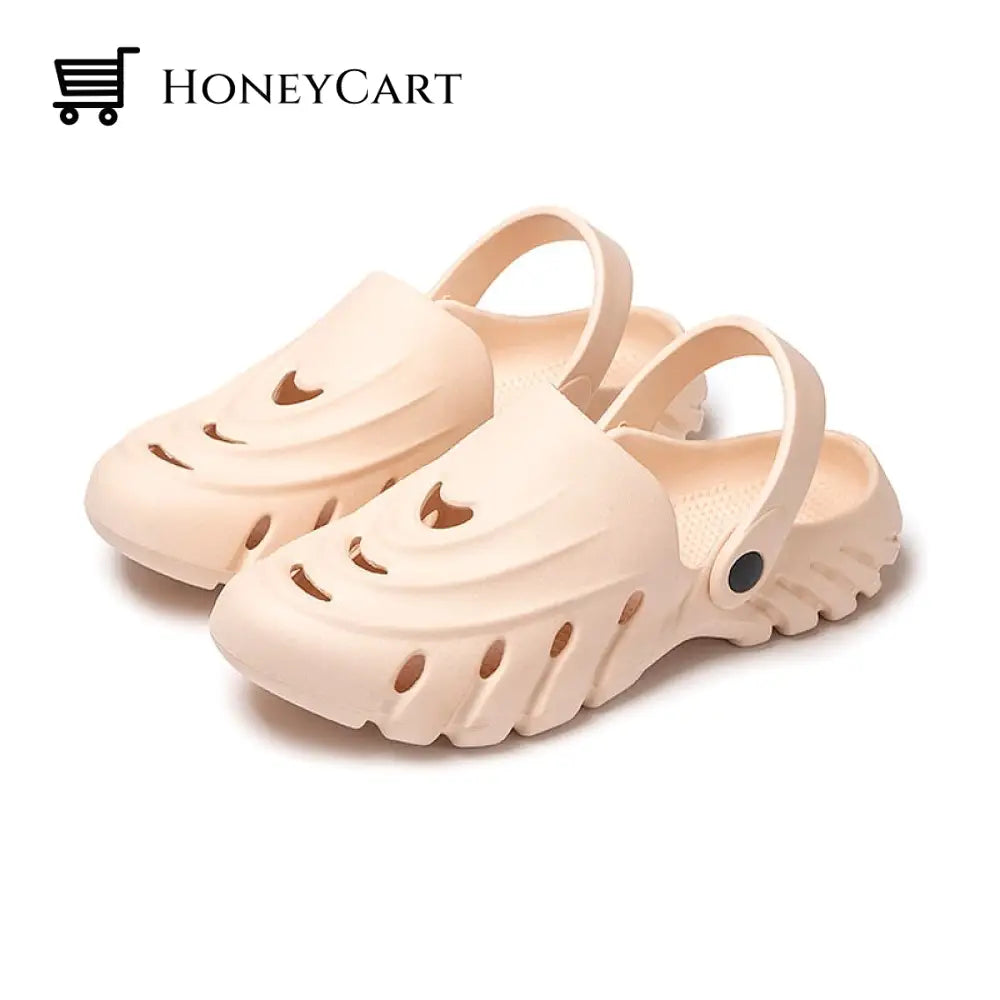 Flexible Energetic Waterproof Casual Wedges Sandals For Women 4.5 / Khaki