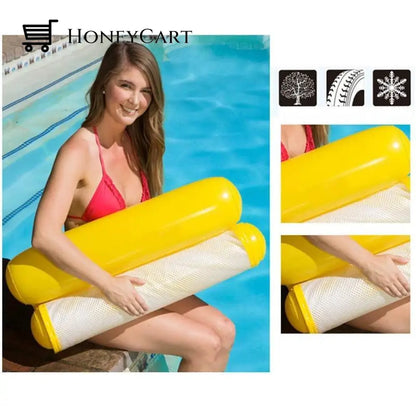 Floating Pool Bed And Deck Chair Normal / Blue