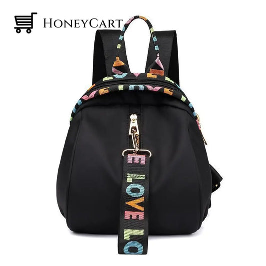 Floral Waterproof Shoulder Bag Backpack