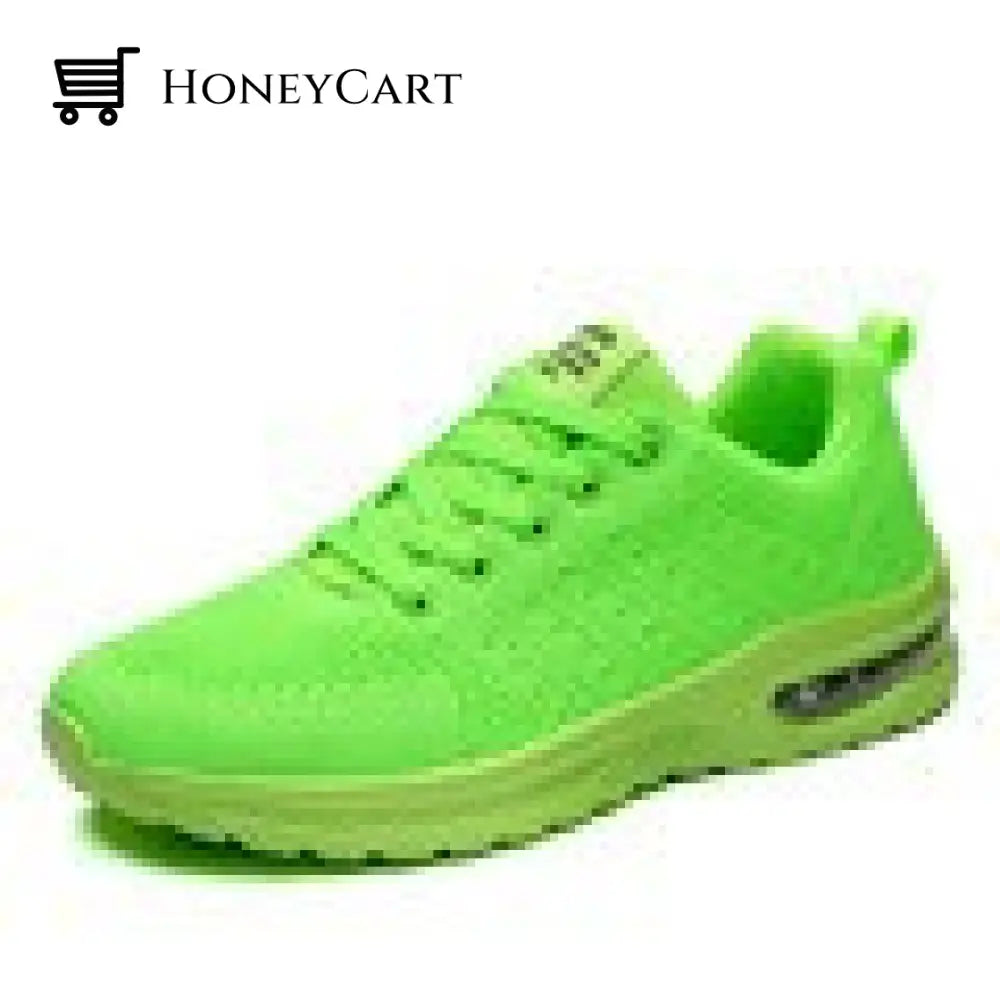 Flying Weaving Womens Jogging Shoes Large Green / 35 Women Cj