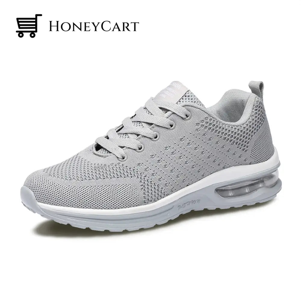 Flying Weaving Womens Jogging Shoes Large Grey / 35 Women Cj