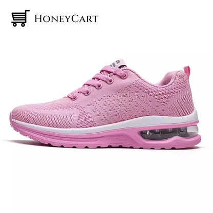 Flying Weaving Womens Jogging Shoes Large Pink / 35 Women Cj