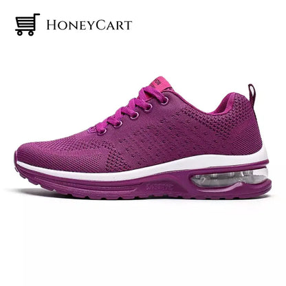 Flying Weaving Womens Jogging Shoes Large Purple / 35 Women Cj