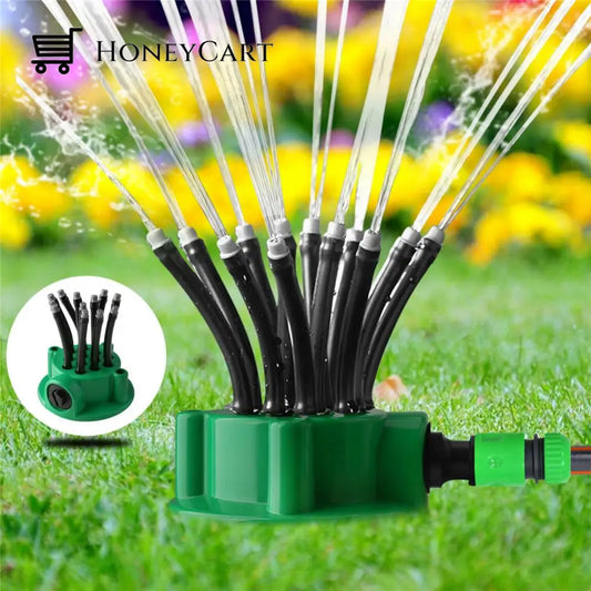 Foldable Pipe Garden Water Sprinkler System Valves