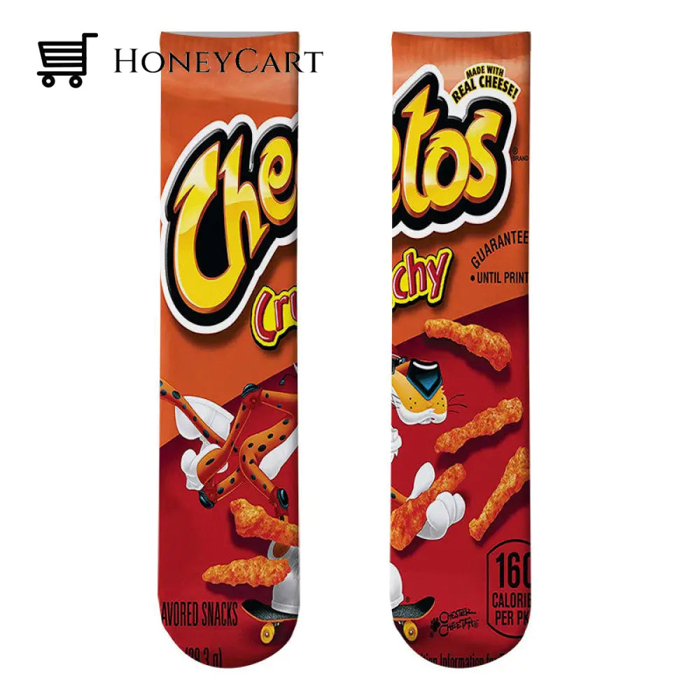 Foodie Tube Socks ( Unisex ) Cheetos