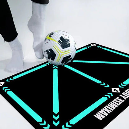 Football Training Mat - Training Pace Ball Control Player Equipment