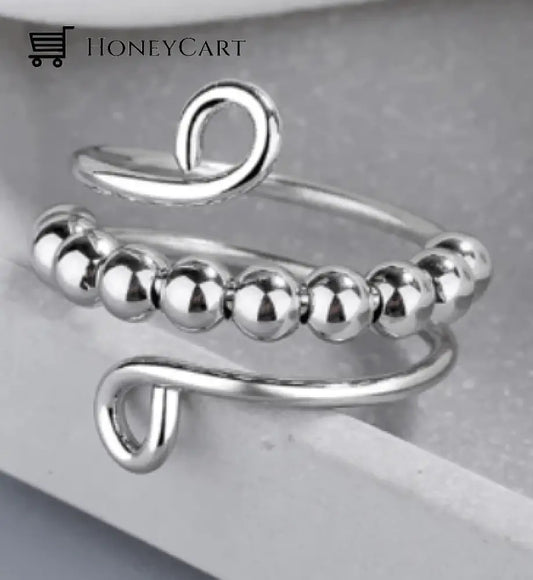 For Daughter - Drive Away Your Anxiety Circle Beads Fidget Ring