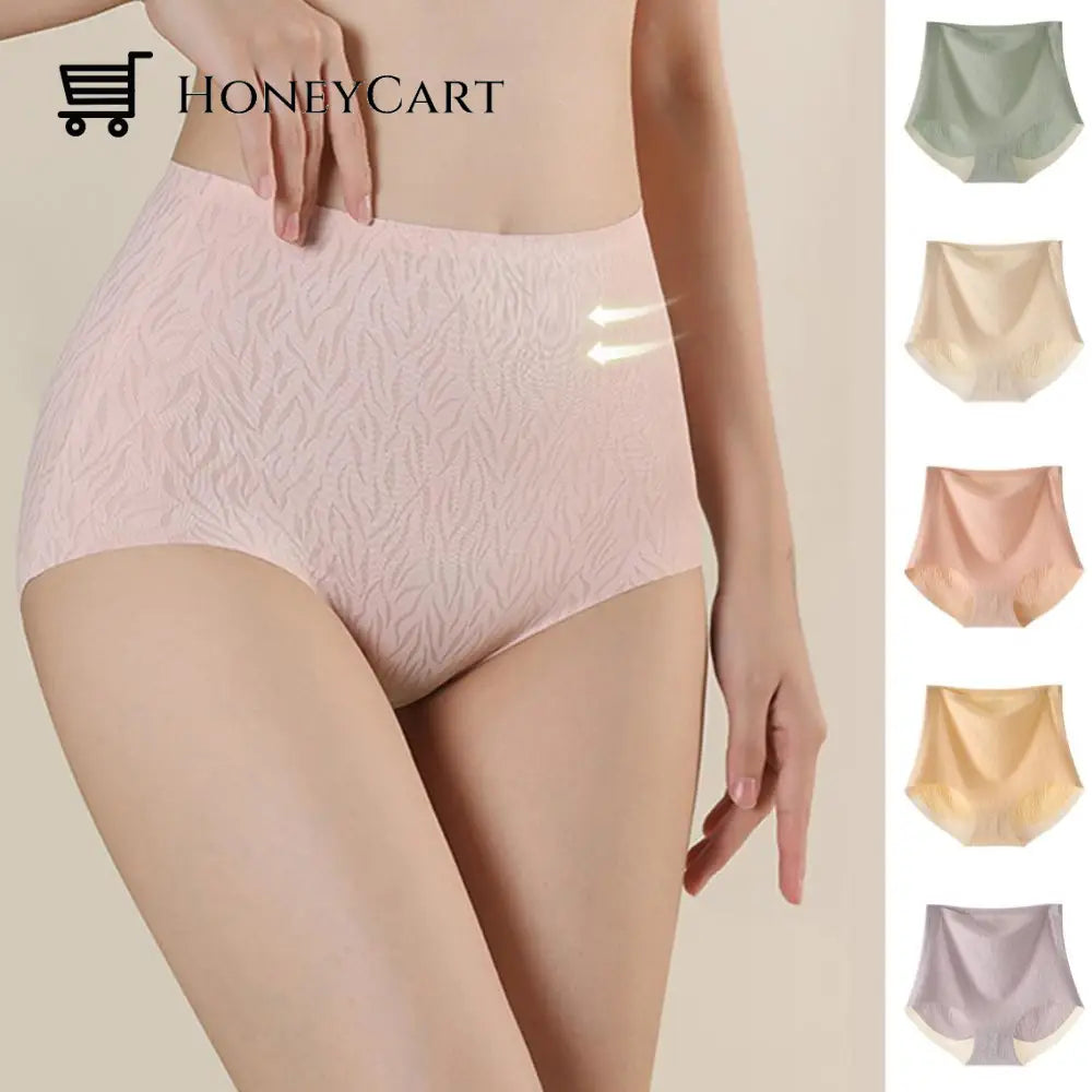 Fresh Seamless High Waist Hip Lifting Tummy Control Panties