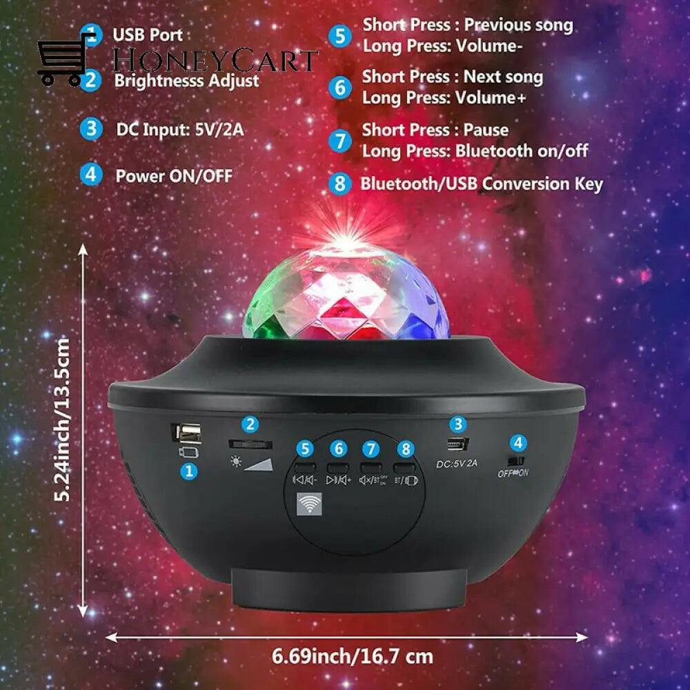 Full Color Starry Sky Light
