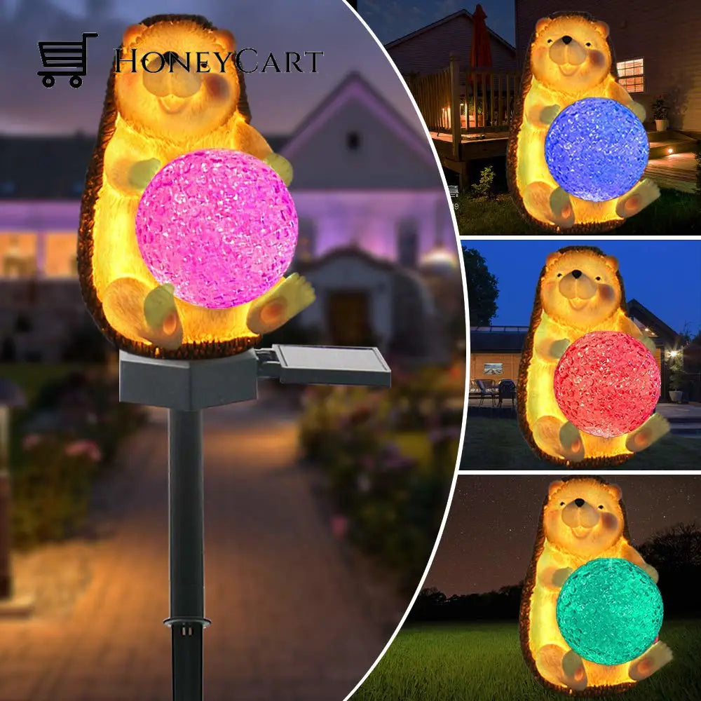 Garden Stake Solar Light Outdoor Squirrel Lights Led Yard Myx-Lights