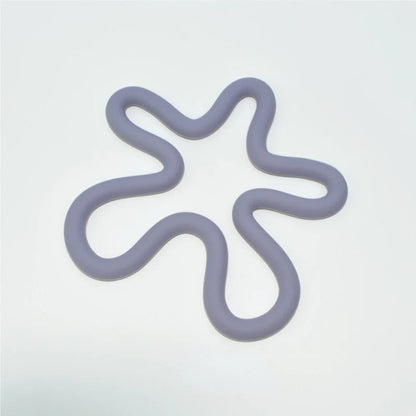 Geometric Heat-Resistant Silicone Mat – Non-Slip Coasters and Pot Holders for Chic Table Settings and Kitchen Accessories