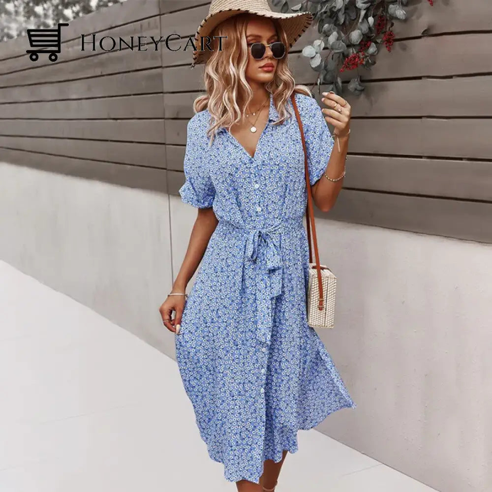 Gigi Dress Blue / S Tool