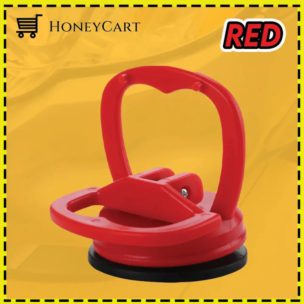Glass Vacuum Suction Cup Car Dent Puller Red Supplies