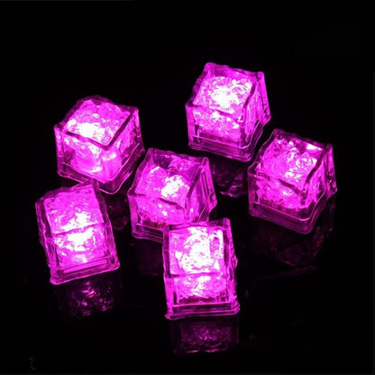 Glowing LED Ice Cubes – Ignite Fun with Fast-Flash Water Toys for Vibrant Party Decorations and Magical Drinks!