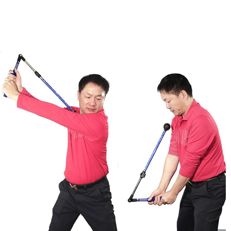 Golf Folding Posture Corrector Swing Club Trainer For Beginners, Improve Golf Swing