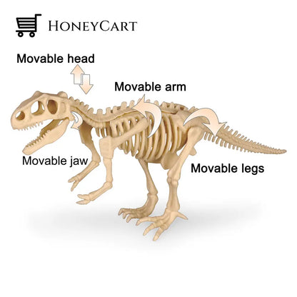 Great Educational Toy For Kids Dinosaur Fossil Digging Kit