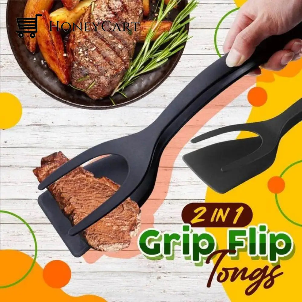 Grip Flip Tongs Egg French Toast