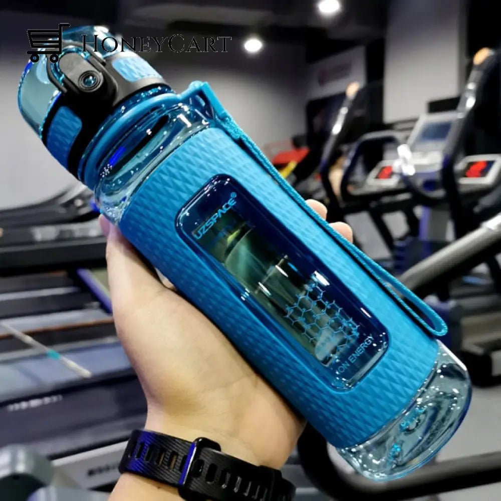 Gym Water Bottle Blue / 450Ml Bottles