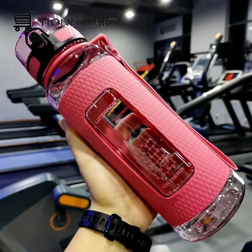 Gym Water Bottle Pink / 900Ml Bottles