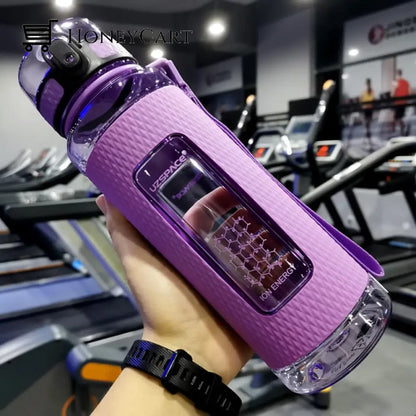 Gym Water Bottle Purple / 900Ml Bottles