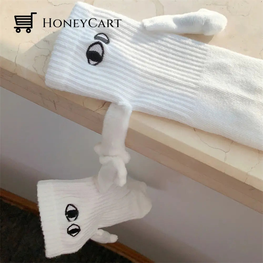 Hand In Magnetic Holding Hands Socks