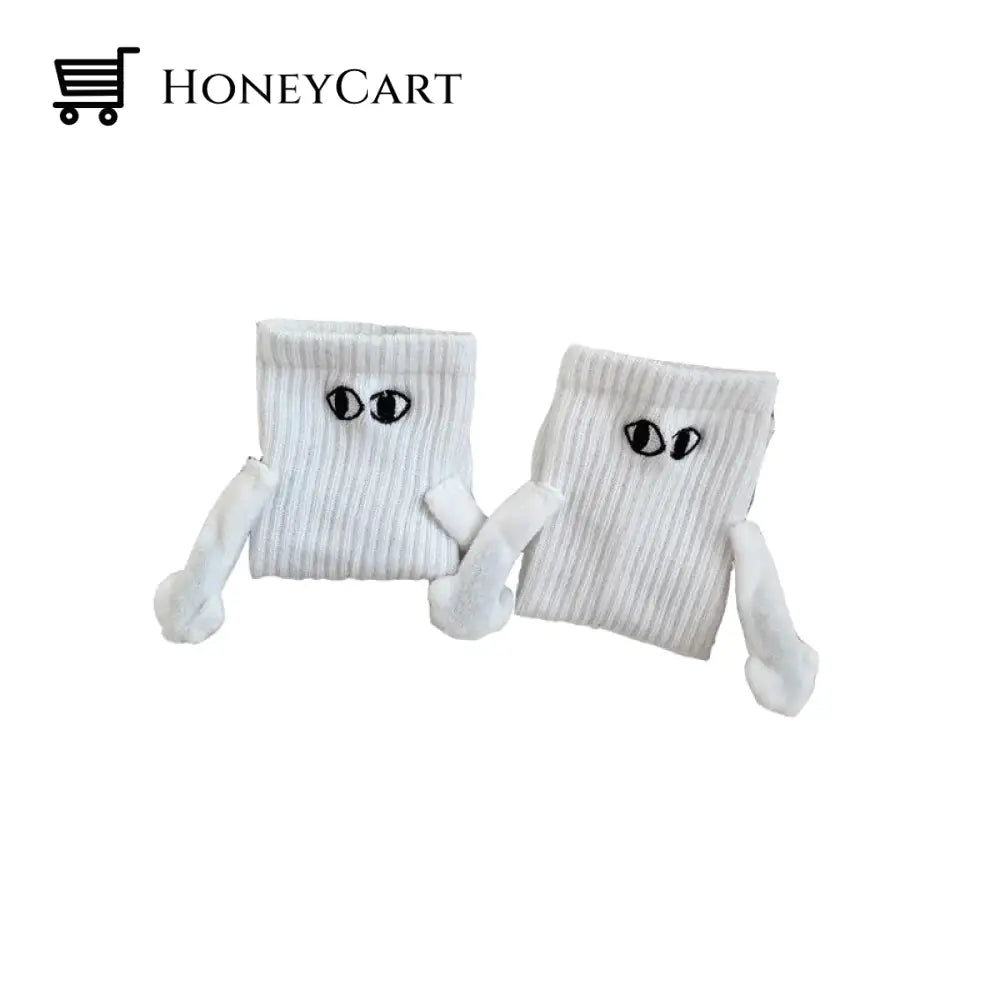 Hand In Magnetic Holding Hands Socks