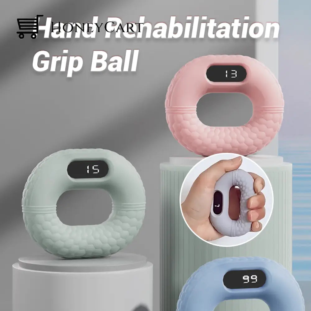 Hand Rehabilitation Grip Ball Sakura Powder 10Lb Sports & Outdoors