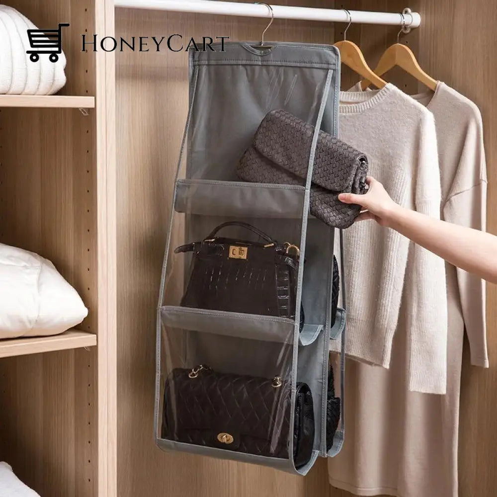 Handbag Organizer Gray