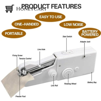 Handheld Mini Electric Sewing Machine[Change Your Life]