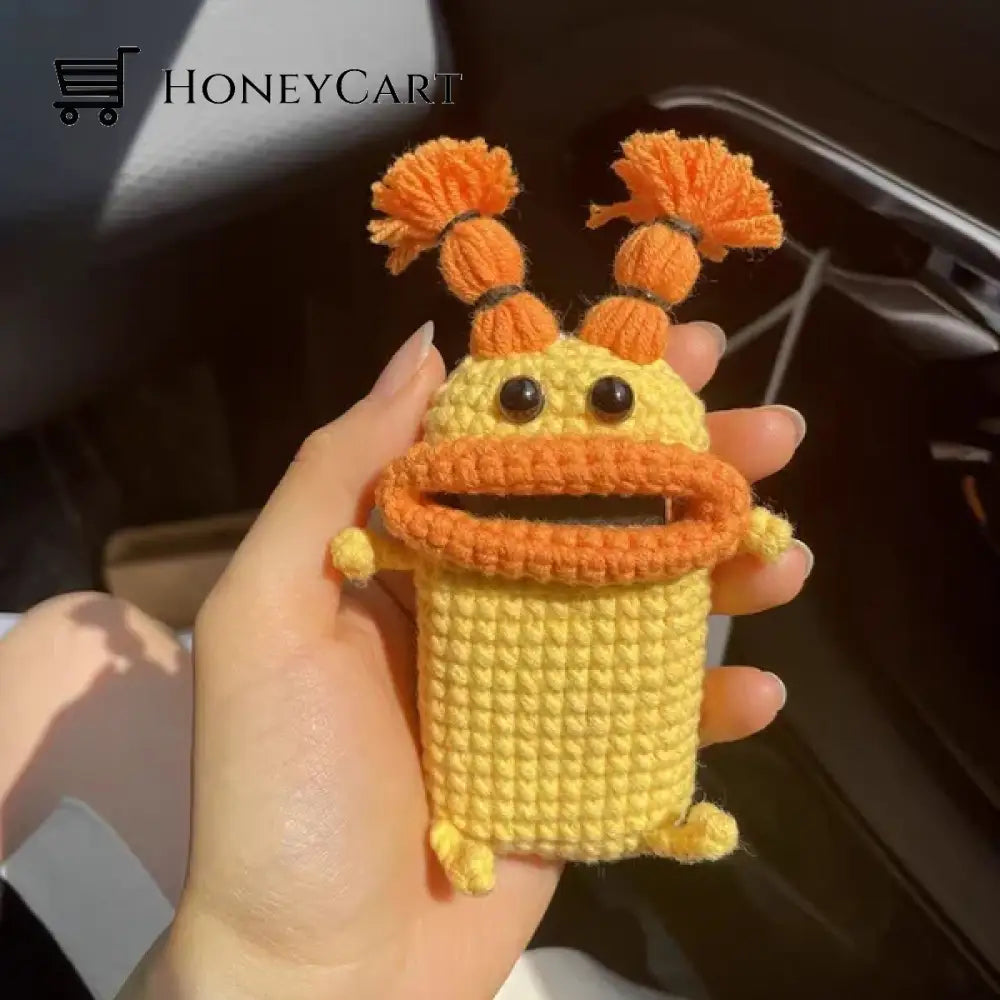 Handmade Crochet Key Case E Tool