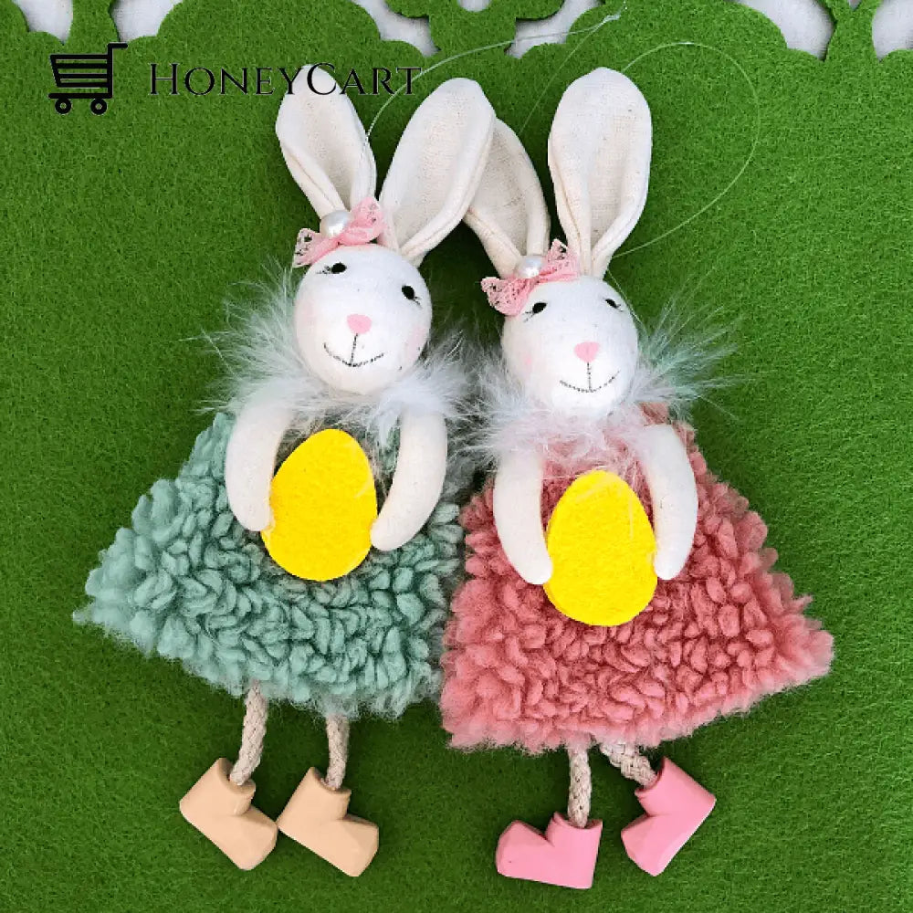 Handmade Easter Bunny Ornaments