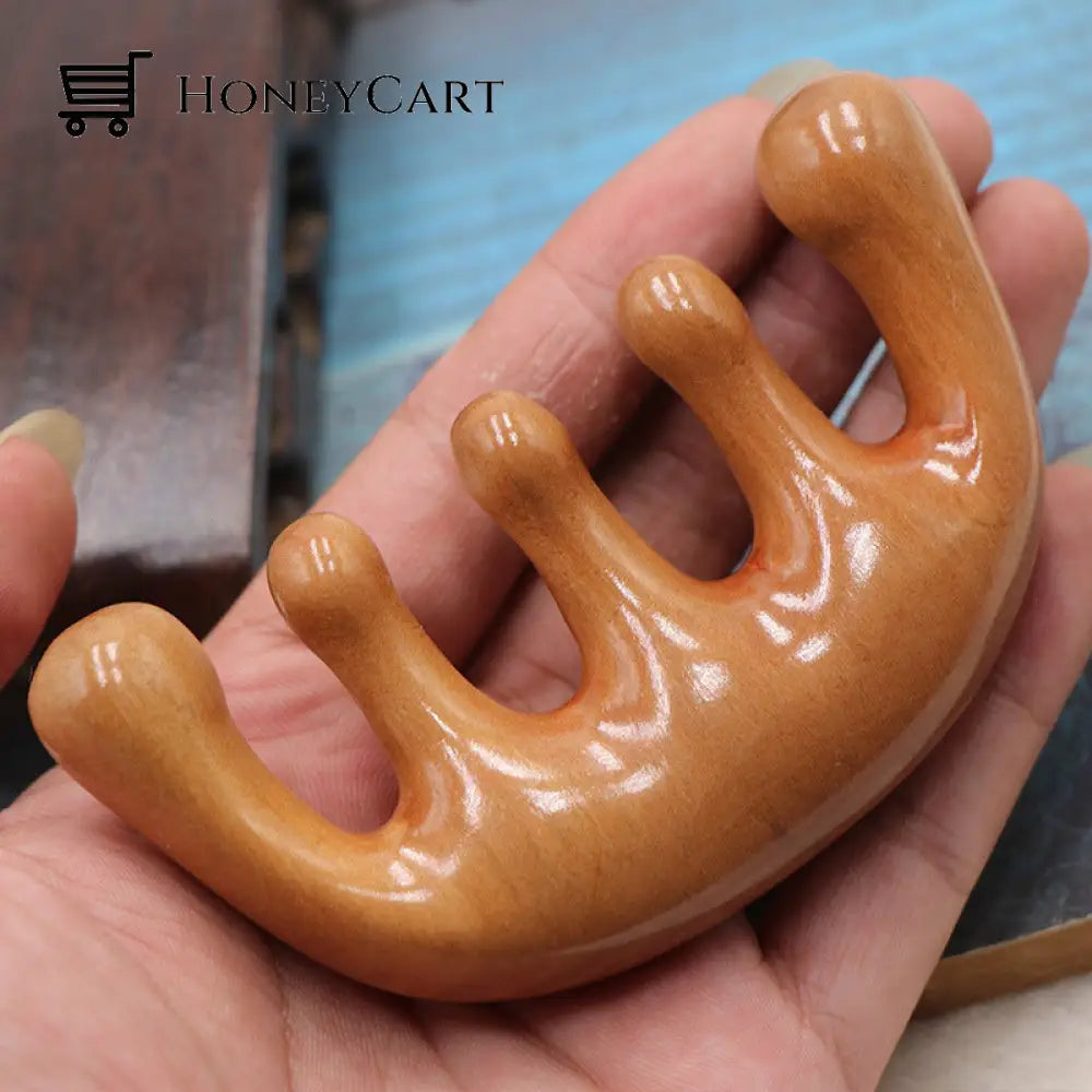 Handmade Sandalwood Massage Comb