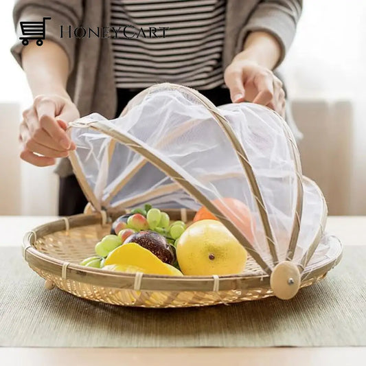 Handwoven Food Serving Basket Home & Garden