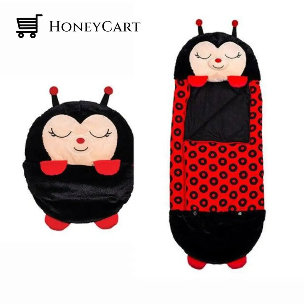 Happy Sleeping Bag Suit Kids Boys Girls Play Pillow Soft Warm Cute 135*50Cm / G Wjj-0718