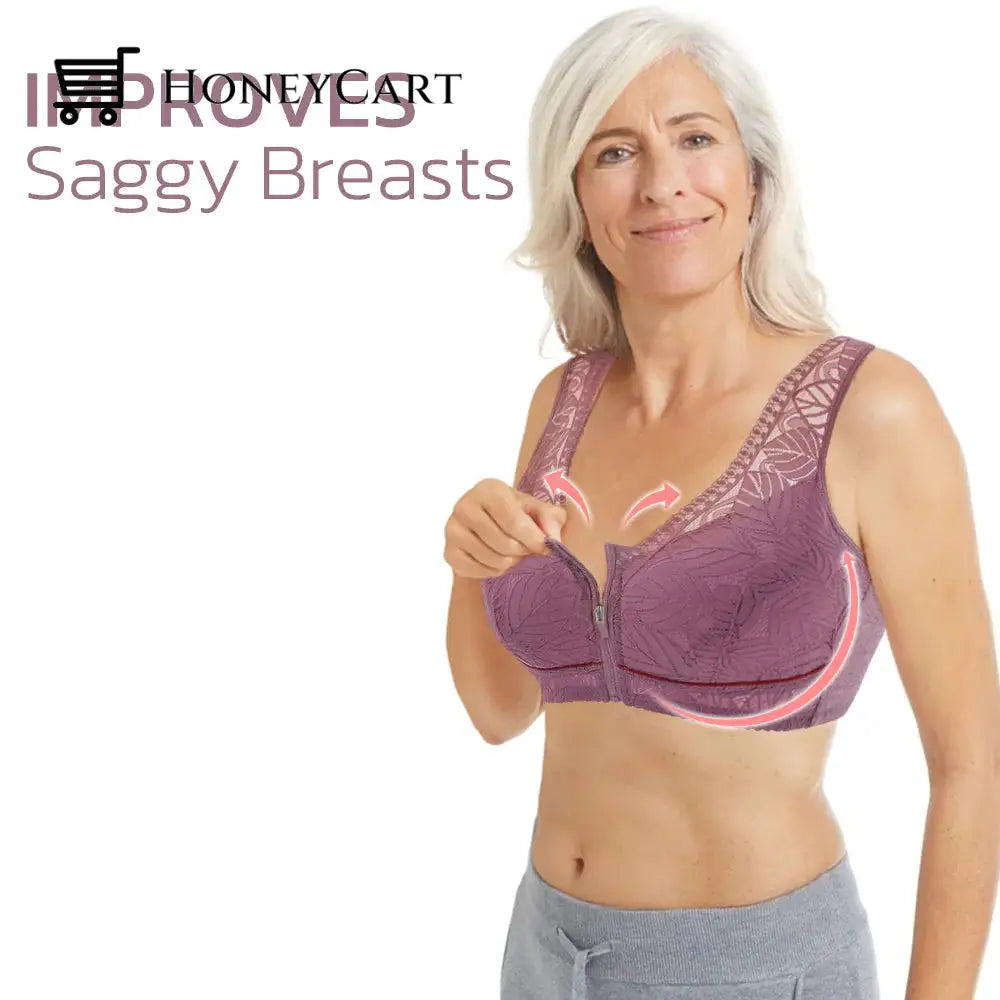 Healthlift Lymphvity Front Zipper Bra