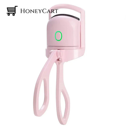 Heated Eyelash Curler Rechargeable Electric Curling 2 Heating Modes Quick Natural Eye Lashes For