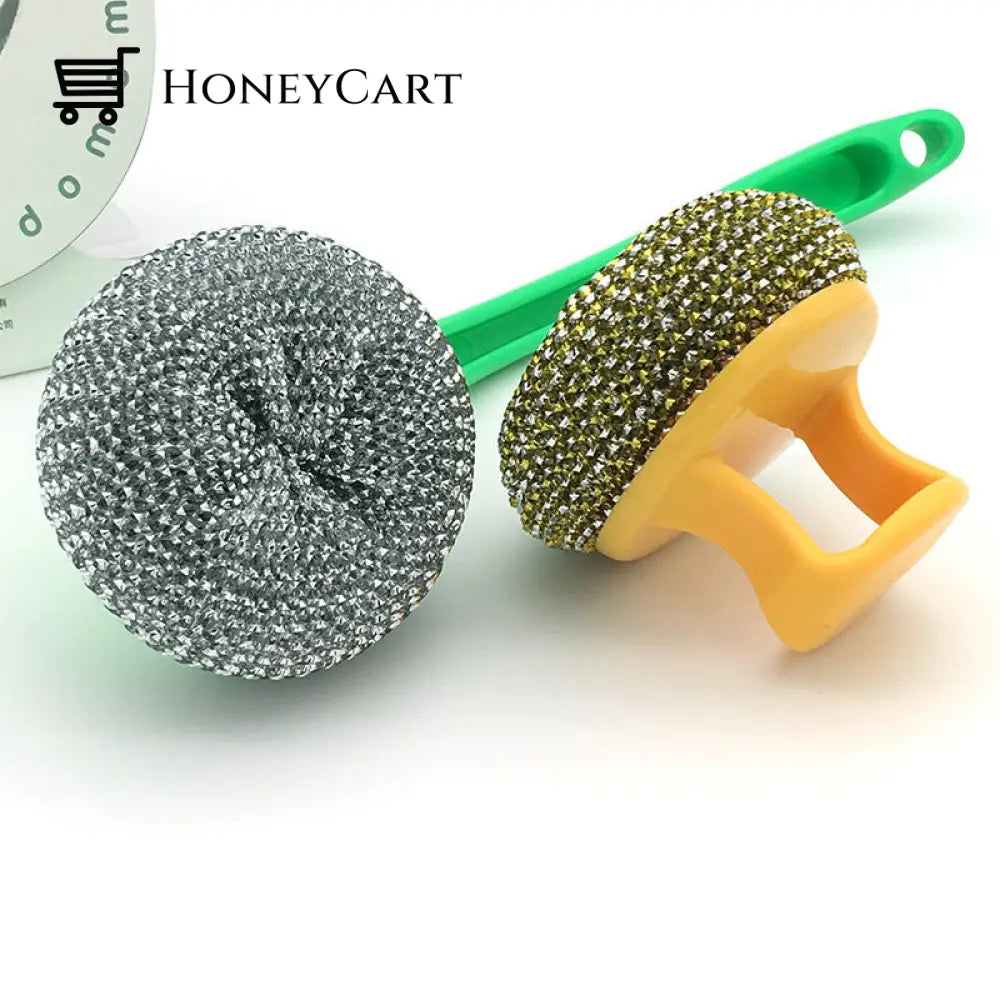Heavy Duty Wire Ball Kitchen Cleaning Brush Scrapers