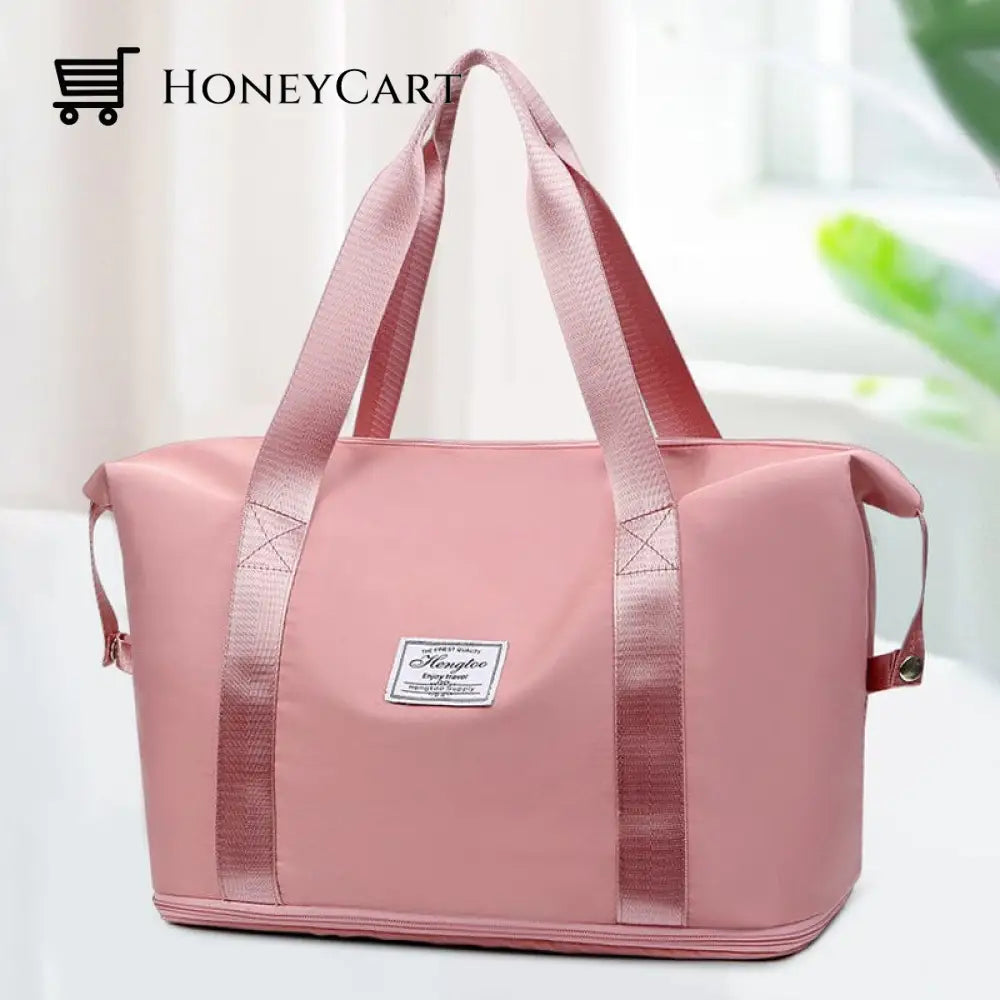 High-Capacity Double-Layer Wet Separation Travelling Bag